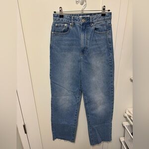 Glassons super high rise straight jean